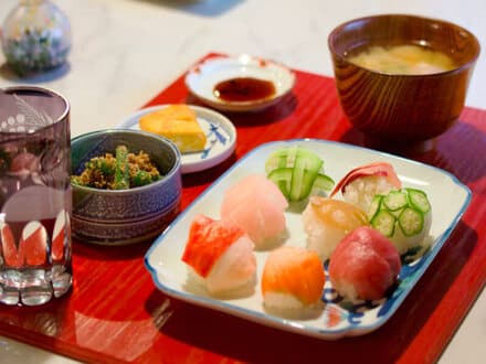 Sushi, Tamogoyaki & Miso Soup Cooking Class