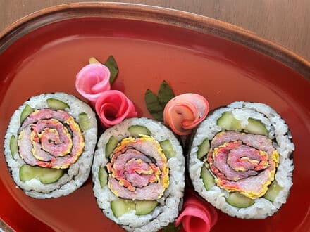 Rose Sushi Roll Cooking Class